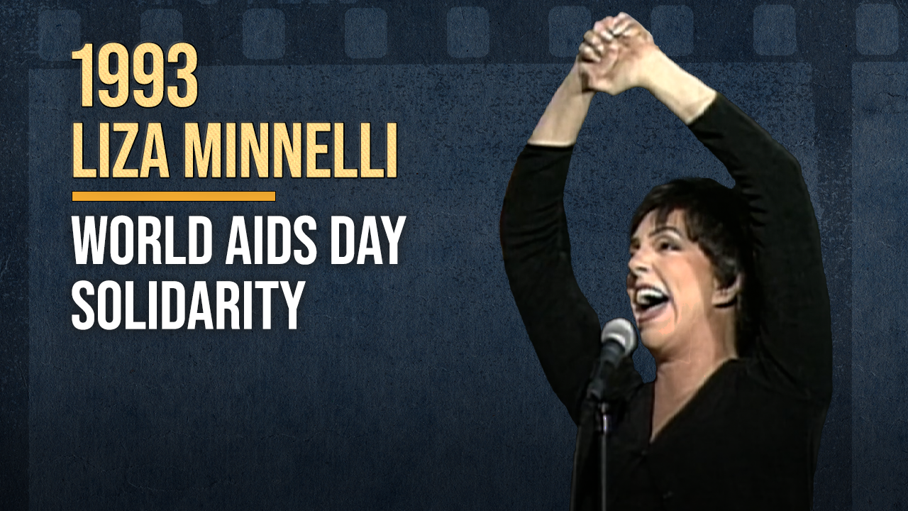 World AIDS Day: Liza Minnelli sings at the United Nations