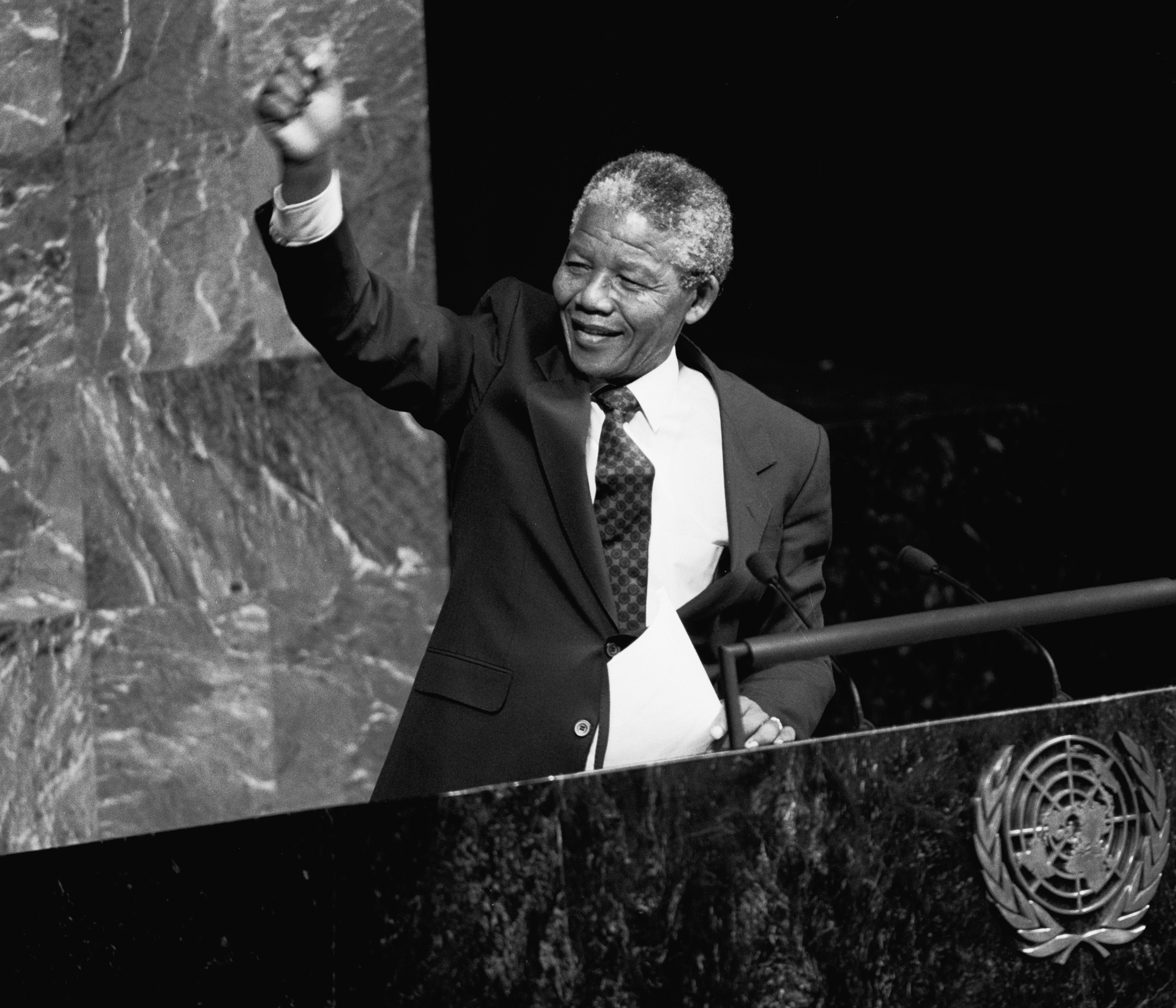 Nelson Mandela Addresses General Assembly